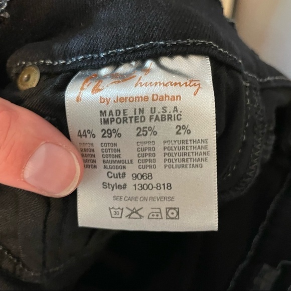 Citizens of Humanity Black Avedon Slick Skinny Leg Jeans - Picture 8 of 8